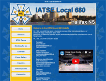 Tablet Screenshot of iatse680.ca